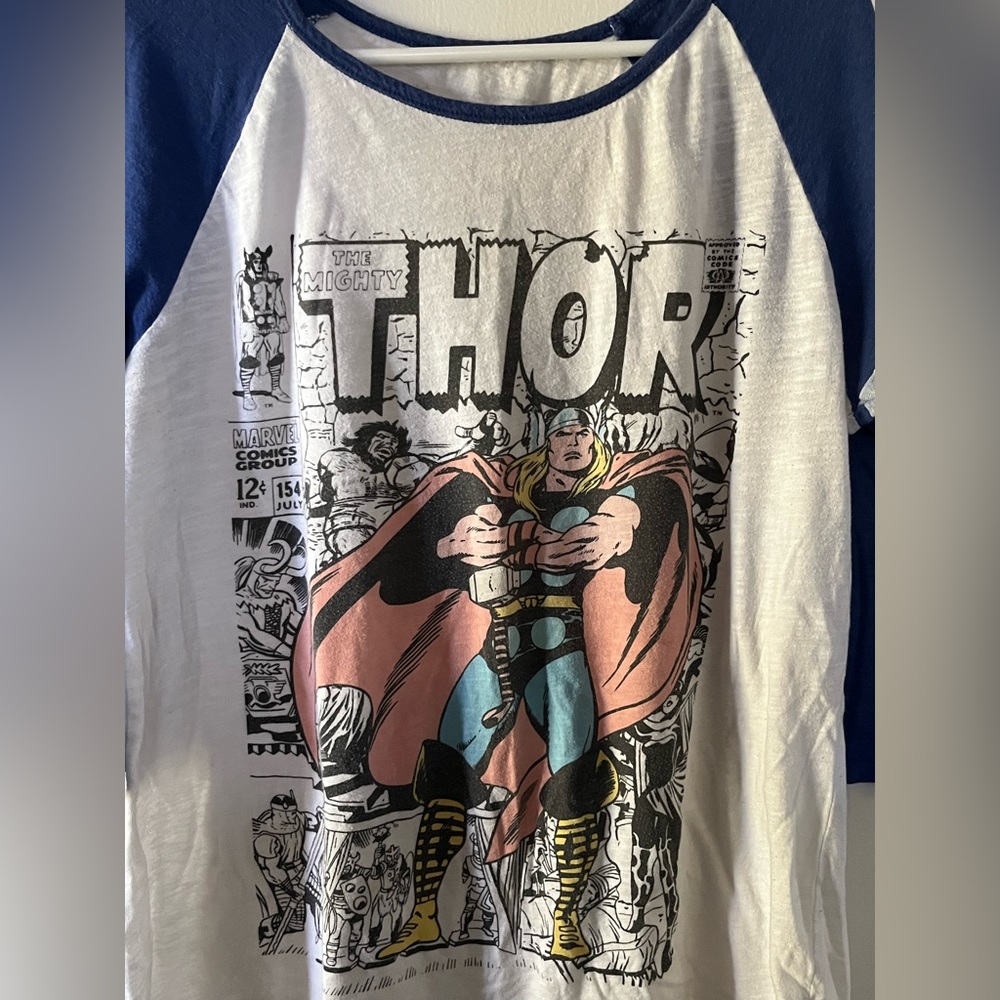 Marvel baseball tee